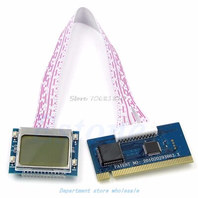 PCI LCD Diagnostic Post Debug Test Card For Desktop Motherbo