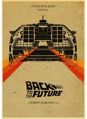 Movie Poster Back to the Future Posters Wall ers Retro Poste