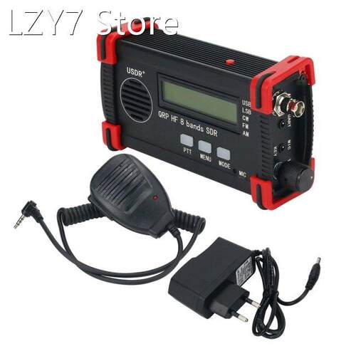 New 10W Max USDX+ USDR HF QRP SDR SSB/CW Transceiver 8 Bands