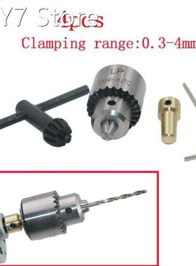 Micro Motor Drill Chucks Clamping 0.3-4mm Jt0 Taper Mounted
