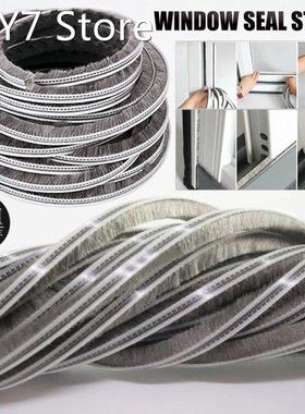 10m Hairy Seal Brush Pile Door Window Sliding Weather Strip
