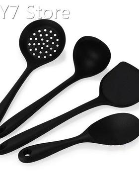 4Pcs Kitchen Heat Resistant Silicone Cookware Set Nonstick S