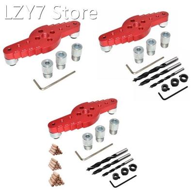 Center Punch Locator 2 in 1 Woodworking Centering Dowel Dril