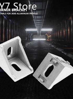 25Pcs 3030 Aluminum Corner Brackets Durable L Shape Right An