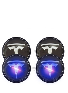 Tesla  Model S X 3 Y LED Wheel Hub Lamp Luminous Wheel Hub C