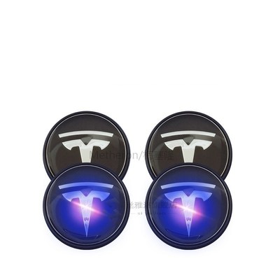 Tesla  Model S X 3 Y LED Wheel Hub Lamp Luminous Wheel Hub C
