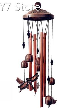 New Metal Tube Wind Chime Ornaments Dragonfly Wind Chime Out