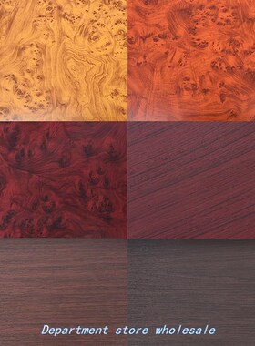 PVC Wood Grain Car Stickers Auto Interior Decoration Furnitu