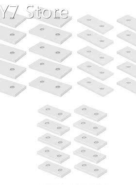 10Pcs Joining Plate Aluminum Flat Connecting Reinforcement V
