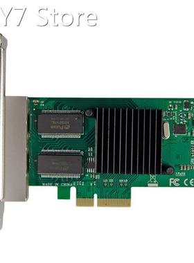 PCI-E Network Card PCI-E X4 NH82580EB Four-Port Gigabit Serv
