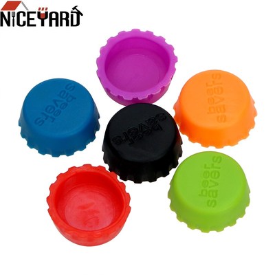 3cm 6Pcs/Set Bottle Cover Wine Stopper Silicone Beer Bottle