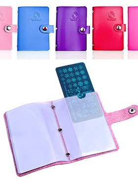20Slots Nail Art Stamping Plate Case Holder Fashion Nail St