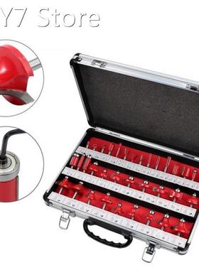 35PCS 6mm Shank Tungsten Carbide Router Bit Set Wood Woodwor