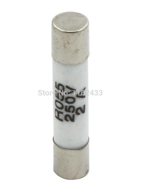 100pcs R055 250V 5x25mm fast blow ceramic tube fuse 1A 2A 3A