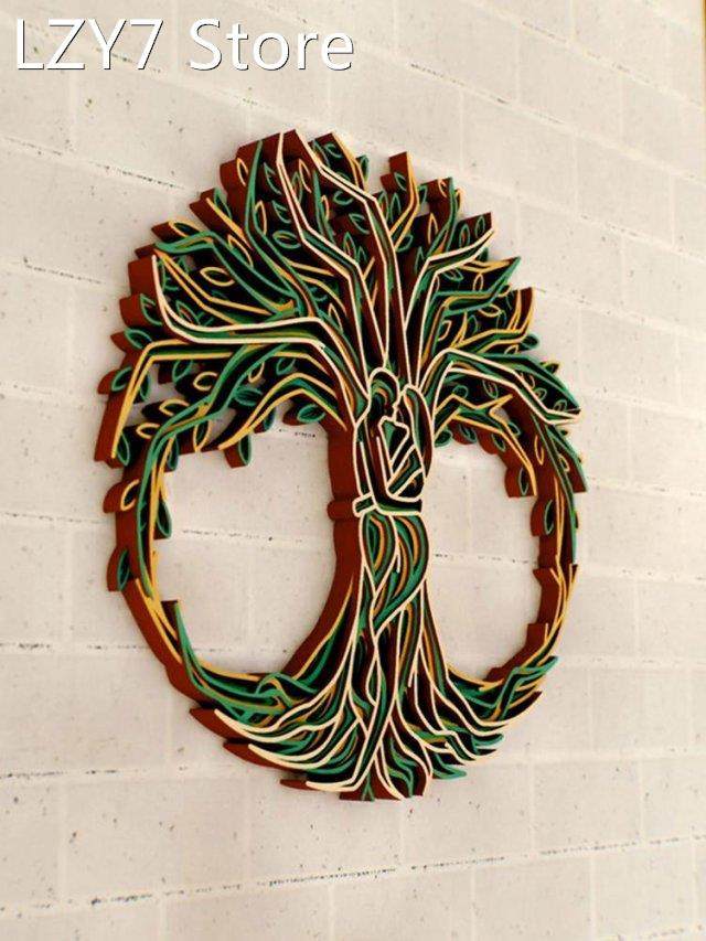 green tree of life wall decoration home decor living room be