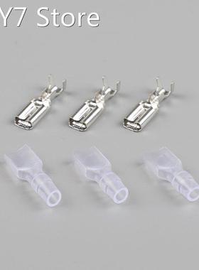 100pcs/lot 4.8 insulated terminal PVC sheathed with 0.5/0.8