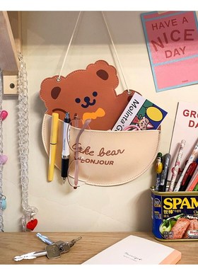 Bentoy Milkjoy Cute Korea Fashion Bear Wall hanging Storage