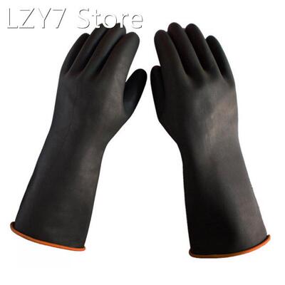 Long Gauntlets Alkali Resist Acid Thicken Protective Gardeni