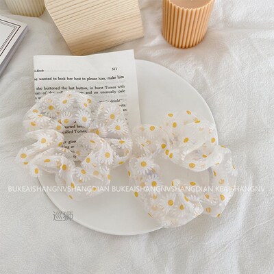 Chaoxian's Daisy large intestine hairring broken flower day