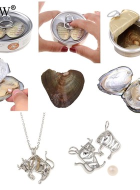 Vacuum packed Freshwater Natural Love Pearl Oyster With Twe