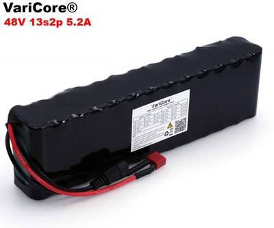 VariCore 48 V 5.2ah 13s2p high Power 5200 mAh 18650 Battery