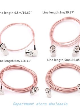 BNC Male Elbow To BNC Male Elbow RG316 Pigtail Cable RF Coax