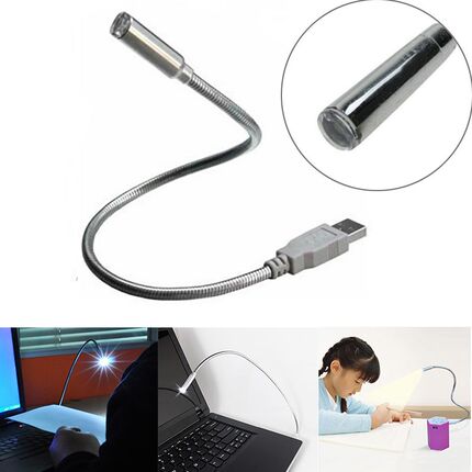 Lamp Computer Reading Led-Light Laptop Mini-Usb Durable Flex