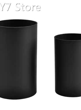2022 New Kitchen Utensil Holder Black Plastic Cylinder Stora