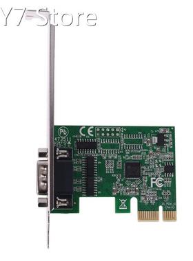 PCIE to DB9 RS232 Serial Port PCI Riser Card 99100 1S Chipse