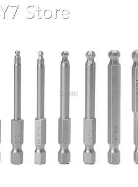 NEW 7 Pcs 65mm Magnetic Ball End Hexagon Head Hex Screwdrive