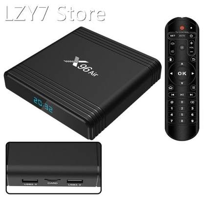 X96Air Set-Top Box S905X3 Quad Core ARM Cortex A53 4G+64G An