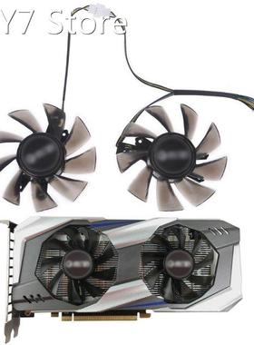 2Pcs 75mm/2.95in T129215BU VGA Fan for GALAX GTX 1060 KFA2 G