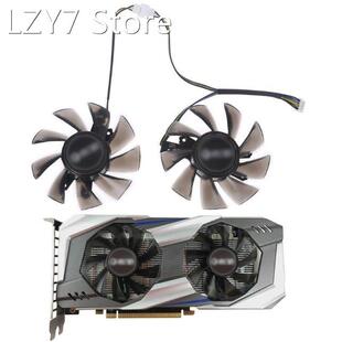 1060 T129215BU for GALAX Fan 2.95in VGA KFA2 2Pcs GTX 75mm