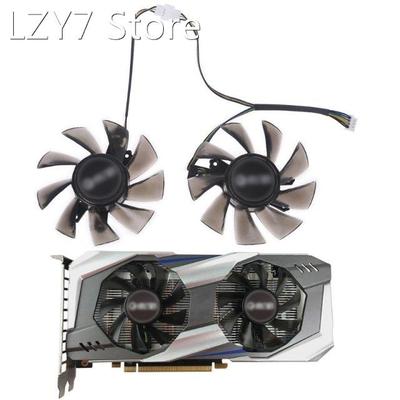 2Pcs 75mm/2.95in T129215BU VGA Fan for GALAX GTX 1060 KFA2 G