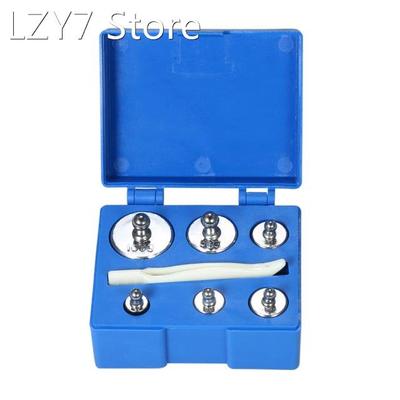 6pcs Weight Scale 5g 10g 2x20g 50g 100g Grams Calibration We
