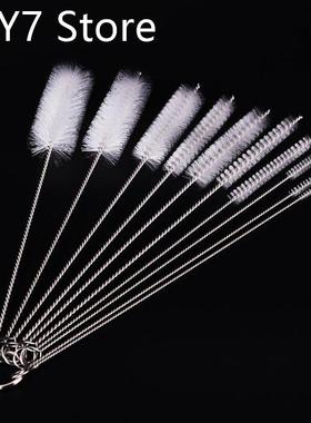 10 Pcs/Set Test Tube Brushes Metal Clean Glass Fumar Feedin