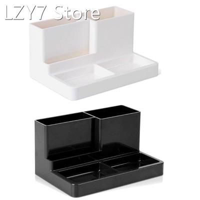 Multi-purpose Tabletop Pen Holder 5 Separate Compartments Of