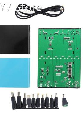 QC 3.0 USB DC 12V-24V Adjustable Output 12x 18650 Batteries