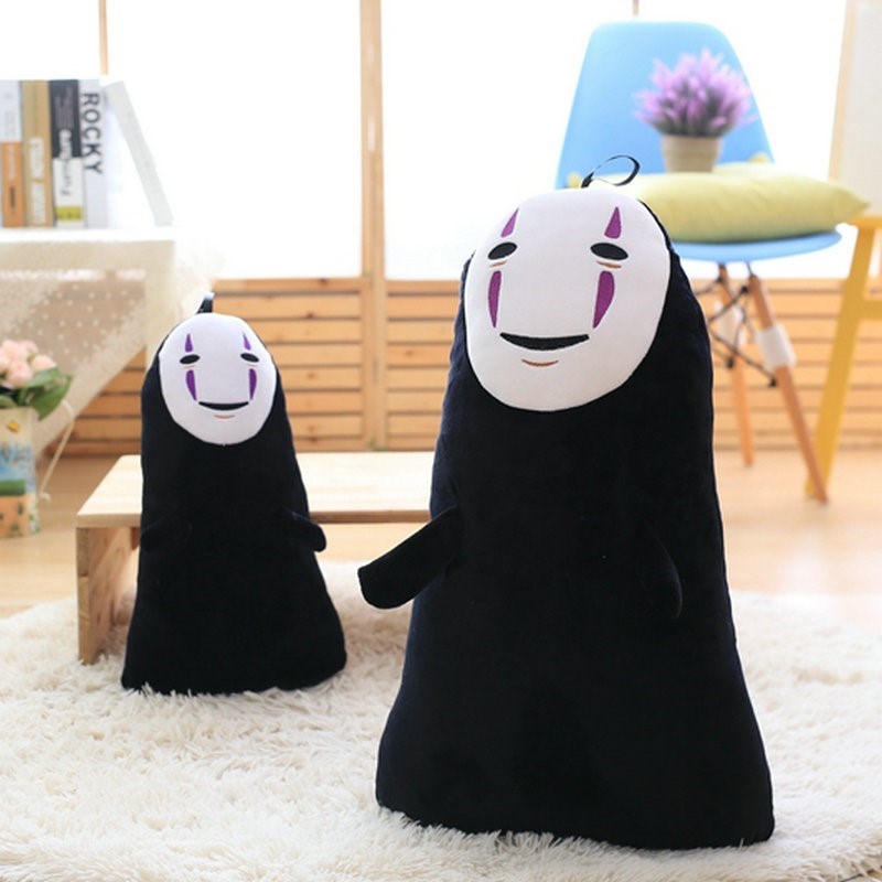 1 Pcs 40/60CM Studio Ghibli Spirited Away Kaonashi No Face