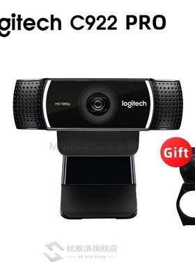 Original  C922 Pro Serious Streaming Webcam with Full 1080p