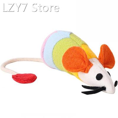 Cute Cat Chew Toy Plush Catnip Toy Kitty Teething Interactiv