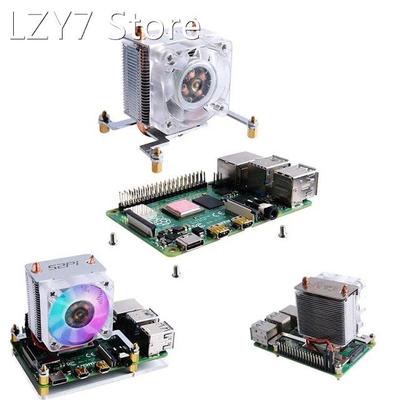 RGB LED ICE-Tower CPU Cooling Fan Cooler For Pi Super Coolin