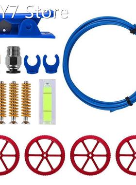 Upgraded 3D Printer Kit with Tubing, Aluminum Hand Twist Lev