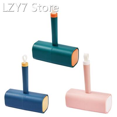 New Reusable Lint Roller Tearable Roll Paper Sticky Roller C
