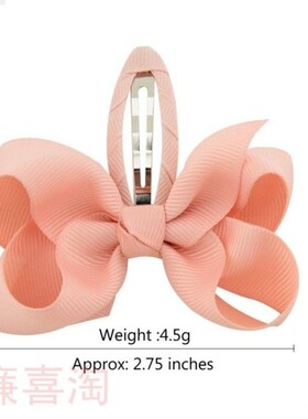 2Pcs/set 2.75 Inch Baby Girls Hair Clips Girls Windmill bow