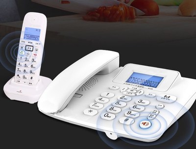 2.4G Corded Phone Handset - 1Cordless Answering Machine, 300