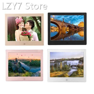 8 Inch Digital Photo Frame Metal Frame HD 1024X768 Electroni