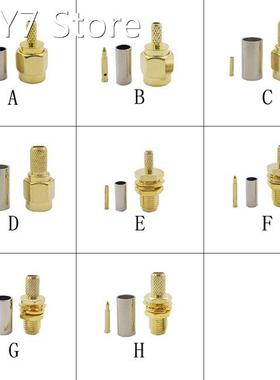 RP SMA Male Plug/SMA Male/RP SMA Female Jack/SMA Female Crim