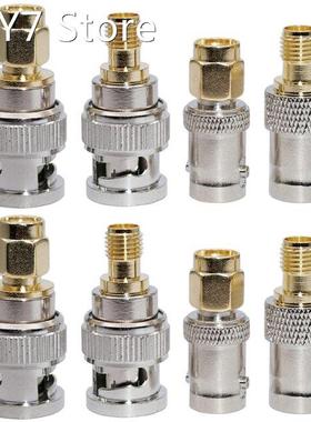 SMA to BNC Kits 2 Set RF Coaxial Adapter Male Female Coax Co