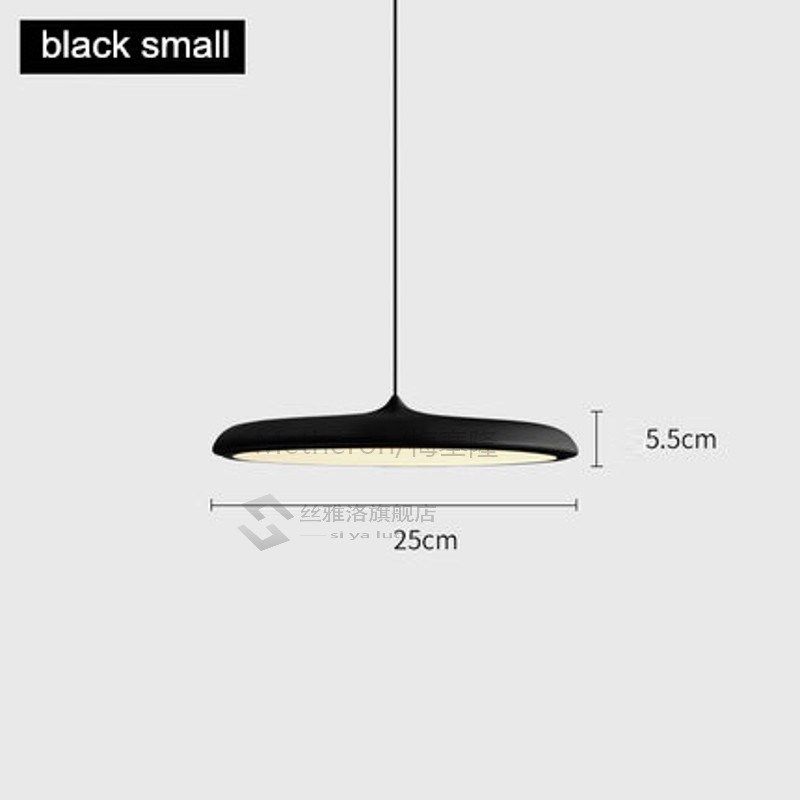 nordic led metal pendant lights denmark flying saucer pendan